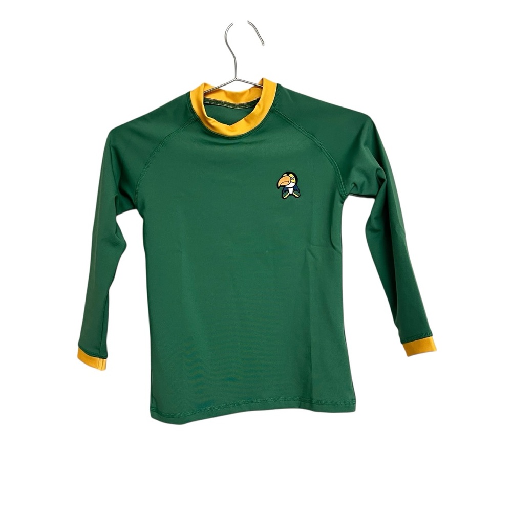 New Kids Roarsome X Bugbee Beak The Toucan Rash Guard Vest Shirt in‎ Green